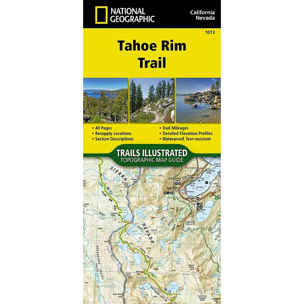 NATIONAL GEOGRAPHIC Tahoe Rim Trail #1013