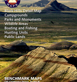 NATIONAL GEOGRAPHIC South Dakota Recreation Map