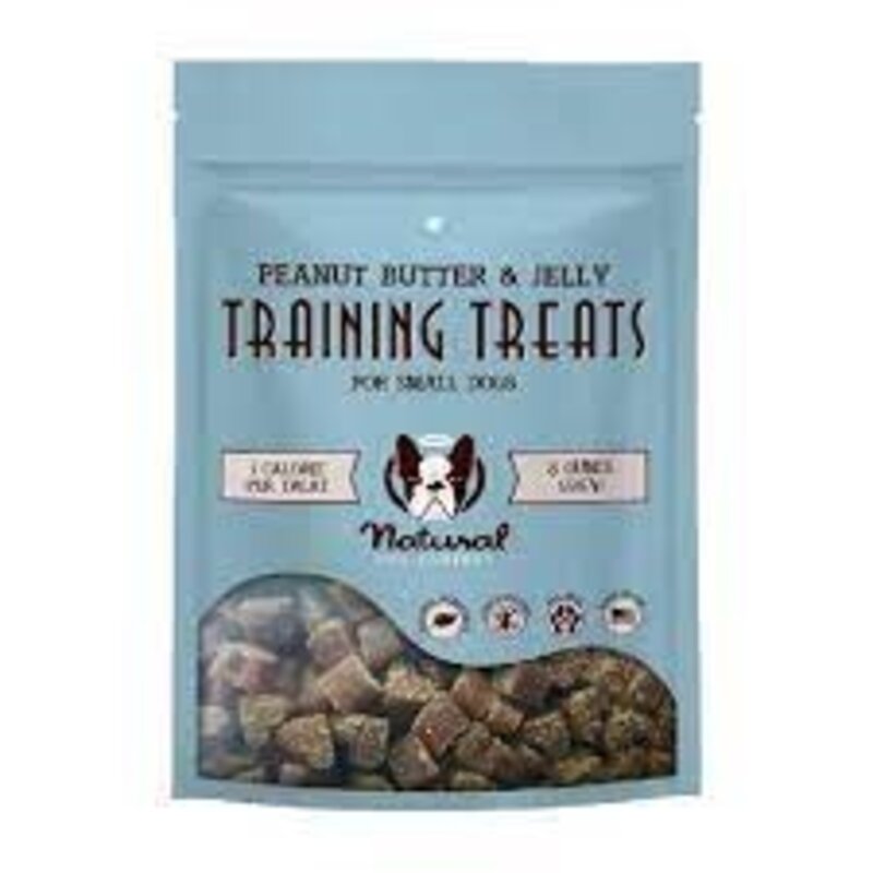 The Natural Dog Company Training Treats for Small Dogs: Peanut Butter & Jelly