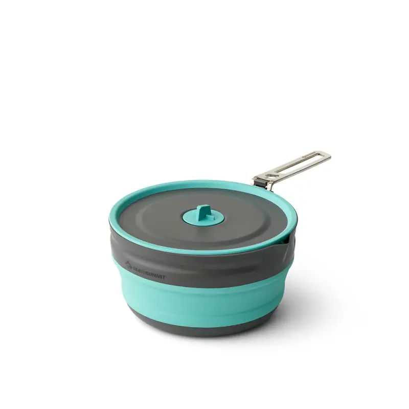 Sea To Summit Frontier UL Collapsible Pouring Pot - 2.2L Aqua Sea Blue
