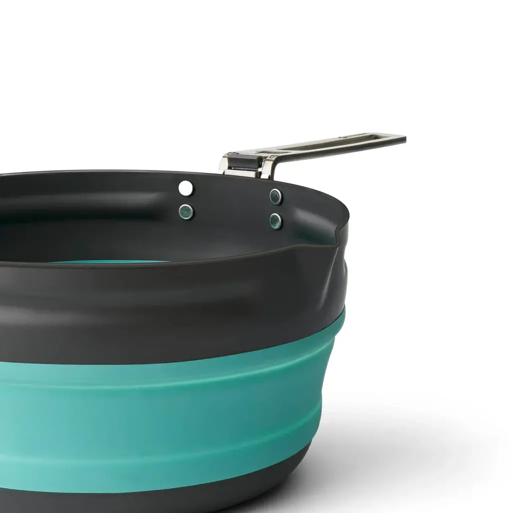 Sea To Summit Frontier UL Collapsible Pouring Pot - 2.2L Aqua Sea Blue
