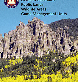 NATIONAL GEOGRAPHIC COLORADO RECREATIONAL MAP