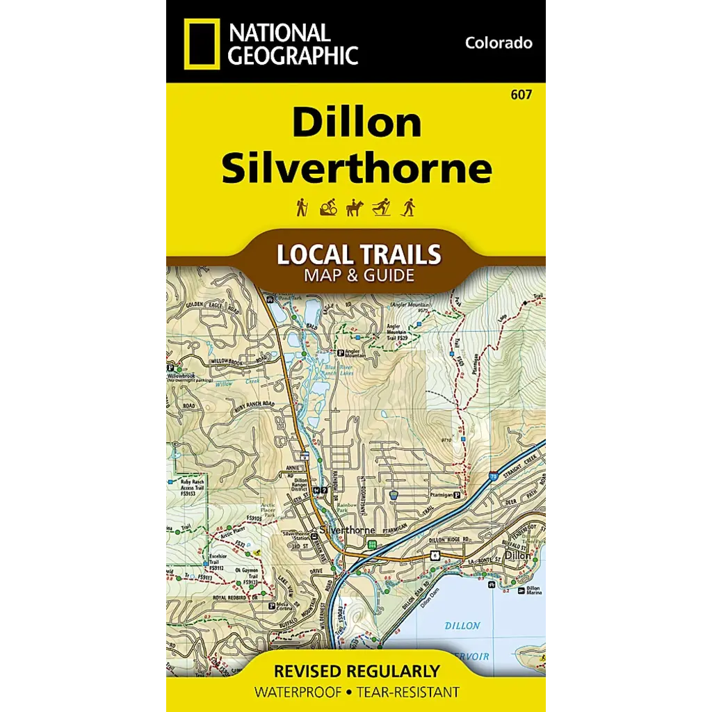 NATIONAL GEOGRAPHIC Dillon Silverthorne Local Trails #607
