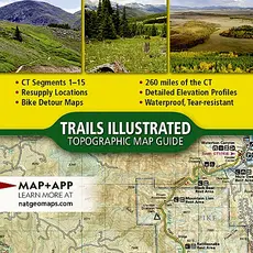 NATIONAL GEOGRAPHIC Colorado Trail North Monarch to Denver #1202