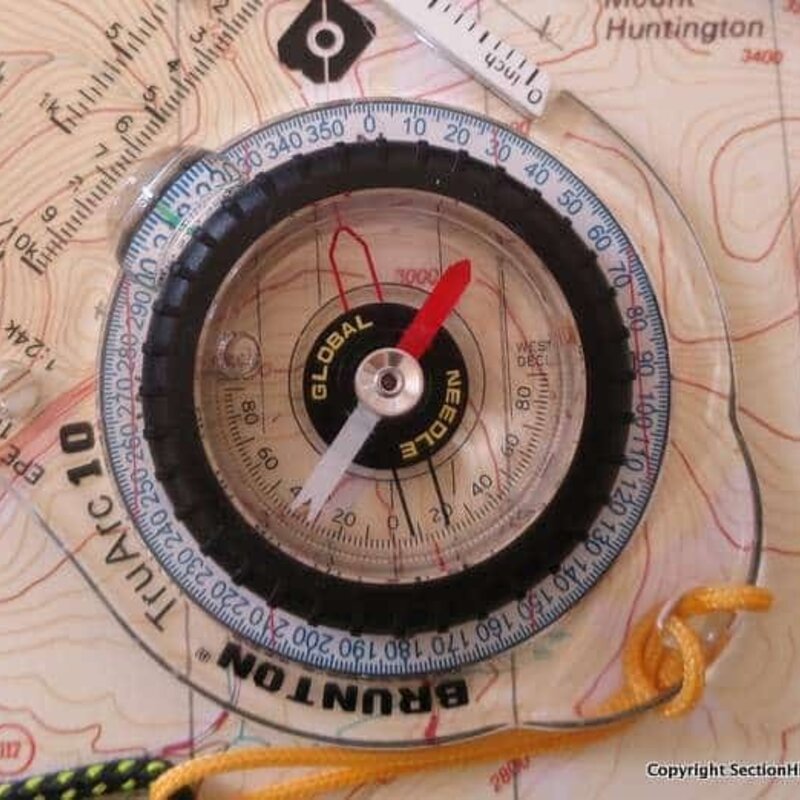 Rendezvous Adventure Outfitters Map & Compass 101 5/25