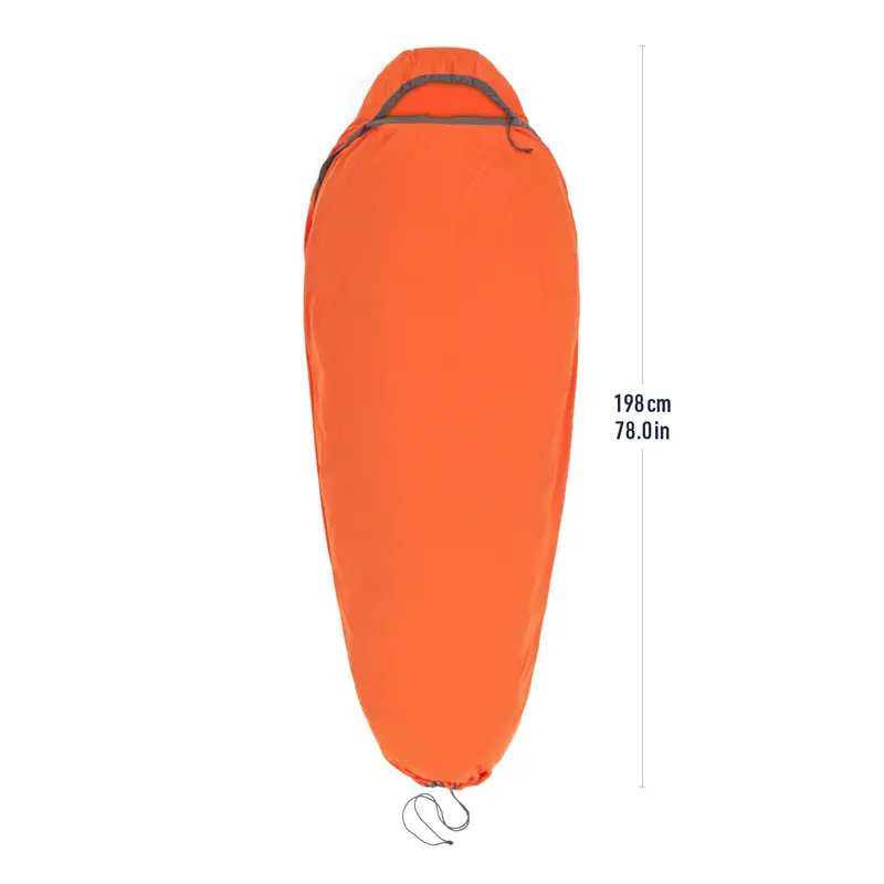Sea To Summit Reactor Extreme Sleeping Bag Liner-Spicy Orange