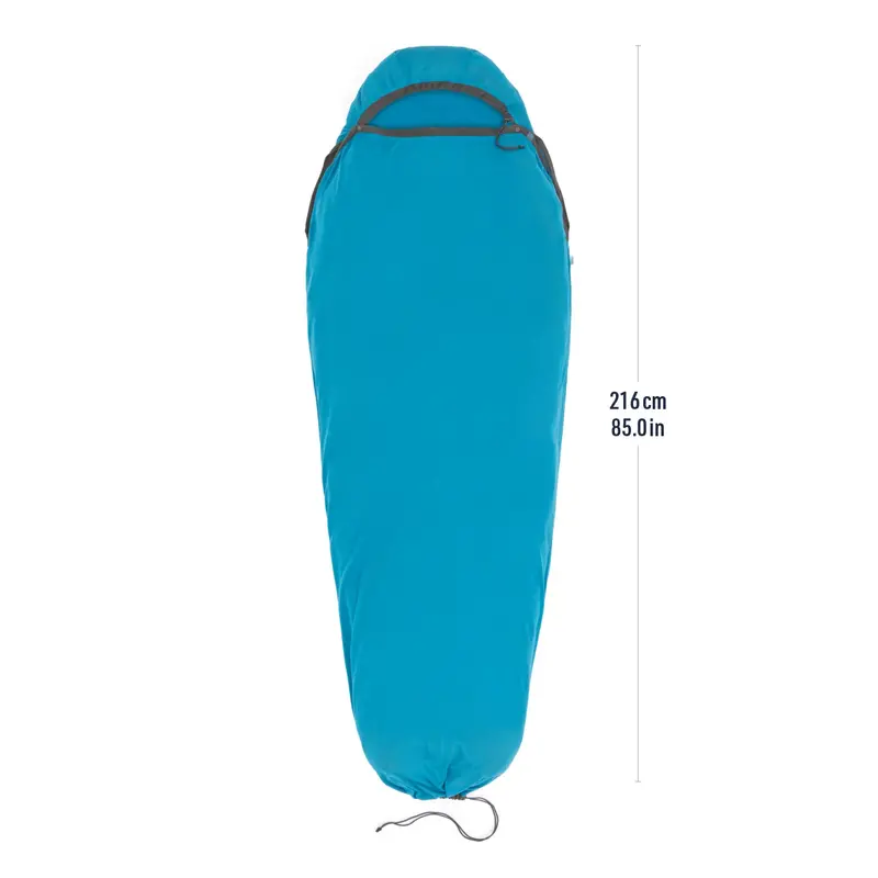 Sea To Summit Breeze Sleeping Bag Liner-Insect Shield-Standard-Turkish Tile Blue