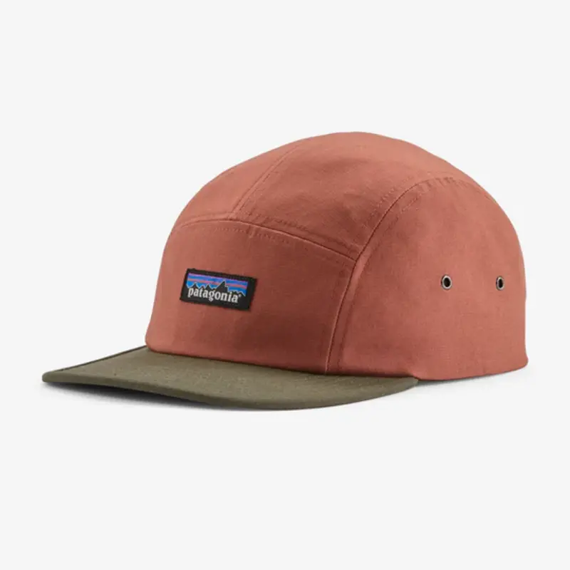 Patagonia P-6 Label Maclure Hat Burl Red ALL