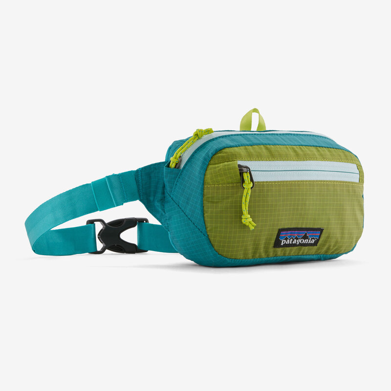 Patagonia Ultralight Black Hole Mini Hip Pack Patchwork: Subtidal Blue ALL