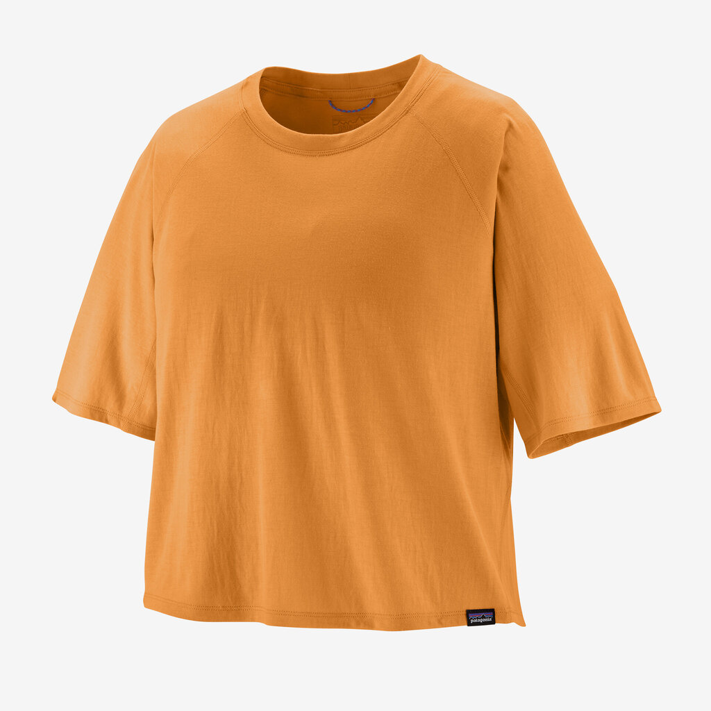 Patagonia W's S/S Cap Cool Trail Cropped Shirt