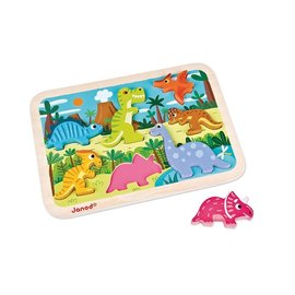 Janod Toys Dinosaurs Chunky Puzzle