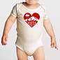 Orange Twist Seattle Red Heart Onesie