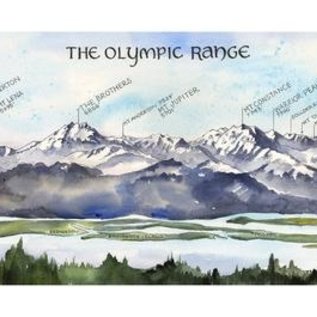 Elizabeth Person Olympic Range Print