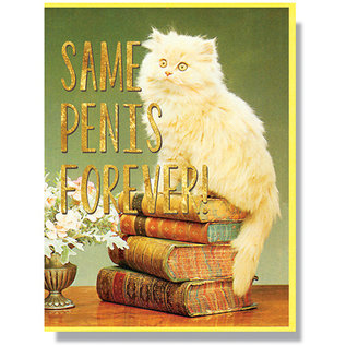 Smitten Kitten Engagement Card - Same Penis Forever!