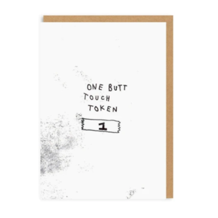 Ohh Deer Love Card - Butt Touch