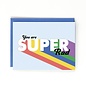Public School Paper Co. Congrats Card - You Are Super Rad