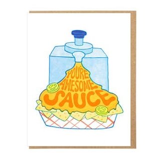 Lucky Horse Press Greeting Card - You're Awesome Sauce
