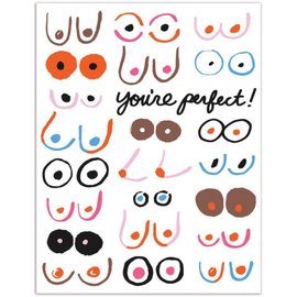 The Found Birthday Card - You're Perfect!