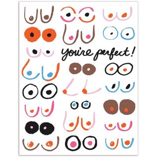 The Found Greeting Card - You're Perfect!