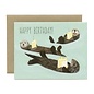 Yeppie Paper Birthday Card - Otter Birthday