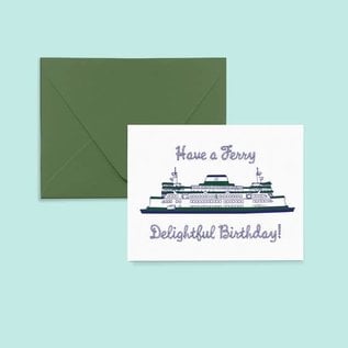 Pier Six Press Birthday Card - Ferry Delightful