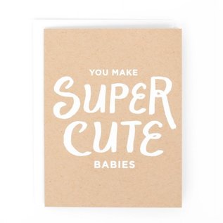 The Social Type Baby Card - Super Cute Babies