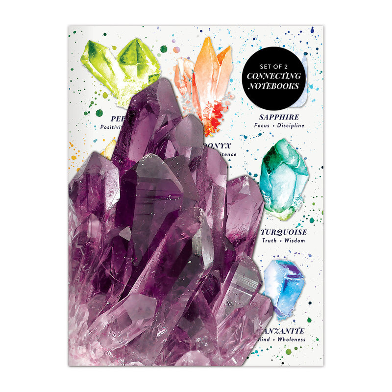 Notebook Set Crystals Gems Portage Bay Goods