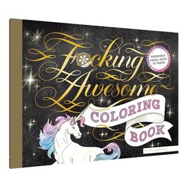 Chronicle Books Fucking Awesome Coloring Book