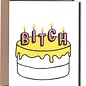 Power and Light Press Birthday Card - Bitch Cake