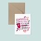 Pier Six Press Baby Card - All That Laundry
