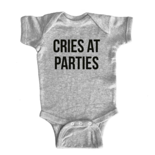 Sad Shop / Katie Davis Cries At Parties Onesie