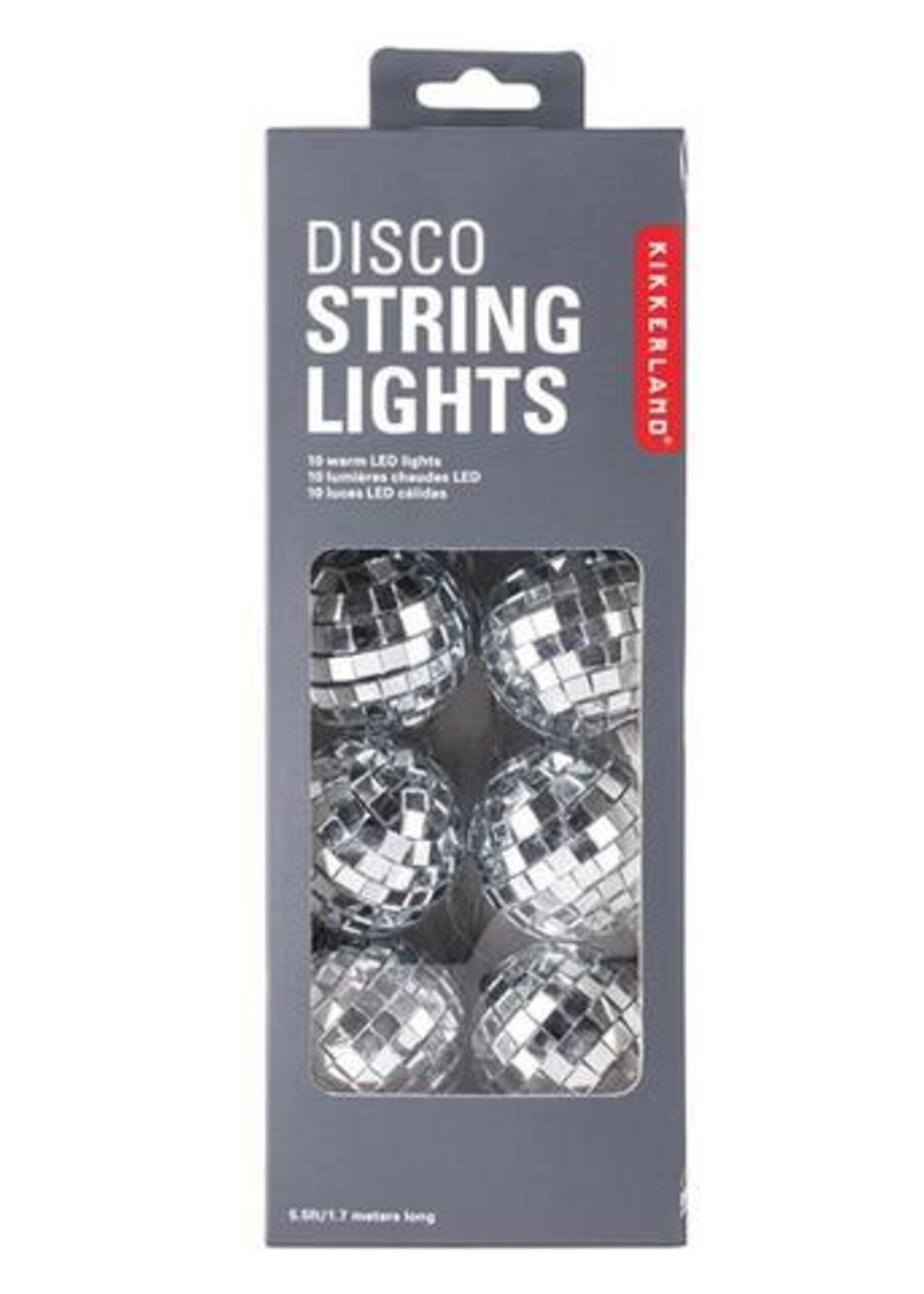 Kikkerland Design Inc Disco String Lights