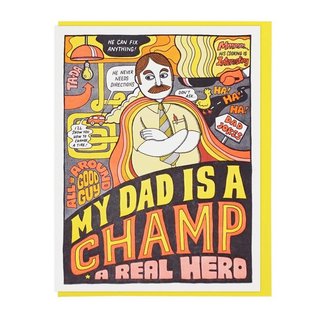 Lucky Horse Press Father's Day - Dad Is A Champ