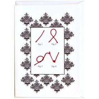 Cracked Designs Wedding Card - The Knot