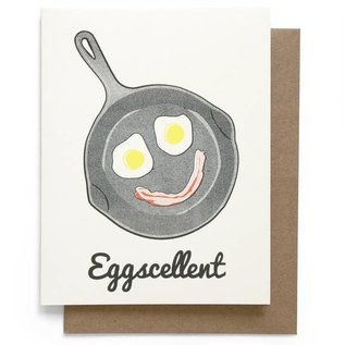 Smarty Pants Paper Congrats Card - Eggcellent