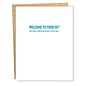 Sapling Press Birthday Card - Welcome to Your 30s