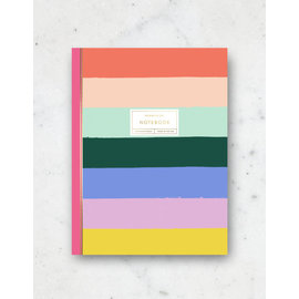 Idlewild Rainbow Stripe Notebook