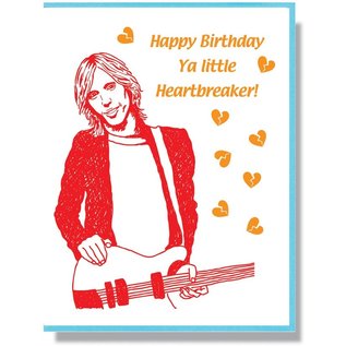 Smitten Kitten Birthday Card - Tom Petty