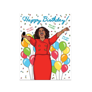 The Found Birthday Card - Oprah