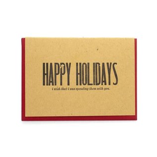 Constellation & Co. Holiday Card - Wish I Was With You