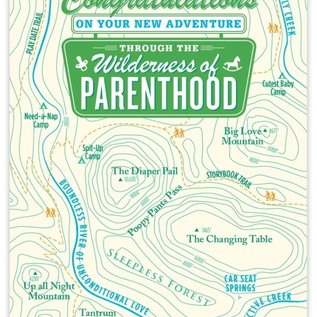 Waterknot Baby Card - Wilderness Of Parenthood