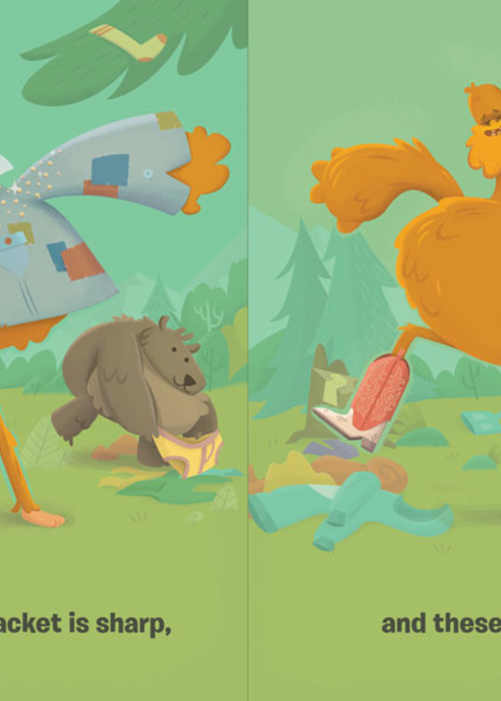 Hazy Dell Press Get Dressed Sasquatch!