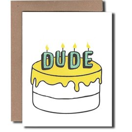 Power and Light Press Birthday Card - Dude