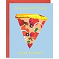 Waste Not Paper Valentine's Day Card - Pizza My Heart