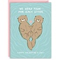 Waste Not Paper Valentine's Day Card - Made For Each Otter