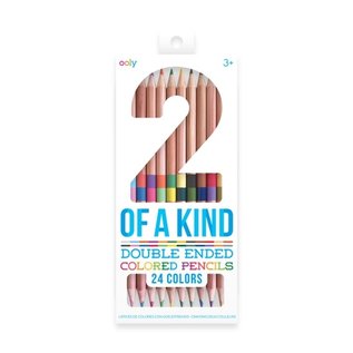 Ooly 2-of-a-Kind Double Ended Colored Pencils