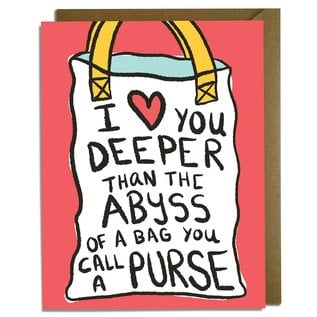 Kat French Design Valentine's Day Card - Purse Abyss
