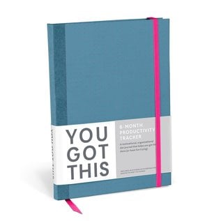 Knock Knock You Got This Productivity Journal - Blue