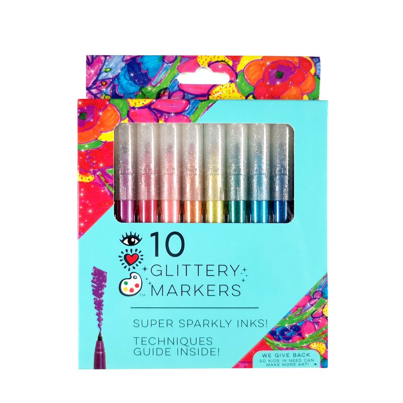Glittery Markers - Portage Bay Goods