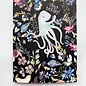 The Mint Gardener Birthday Card - Octopus Dark Floral